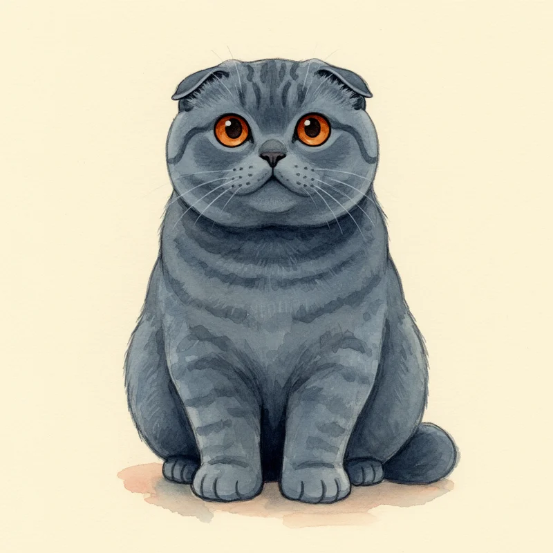 Шотландская кошка