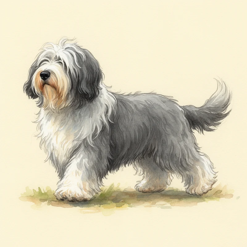 Бородатый колли